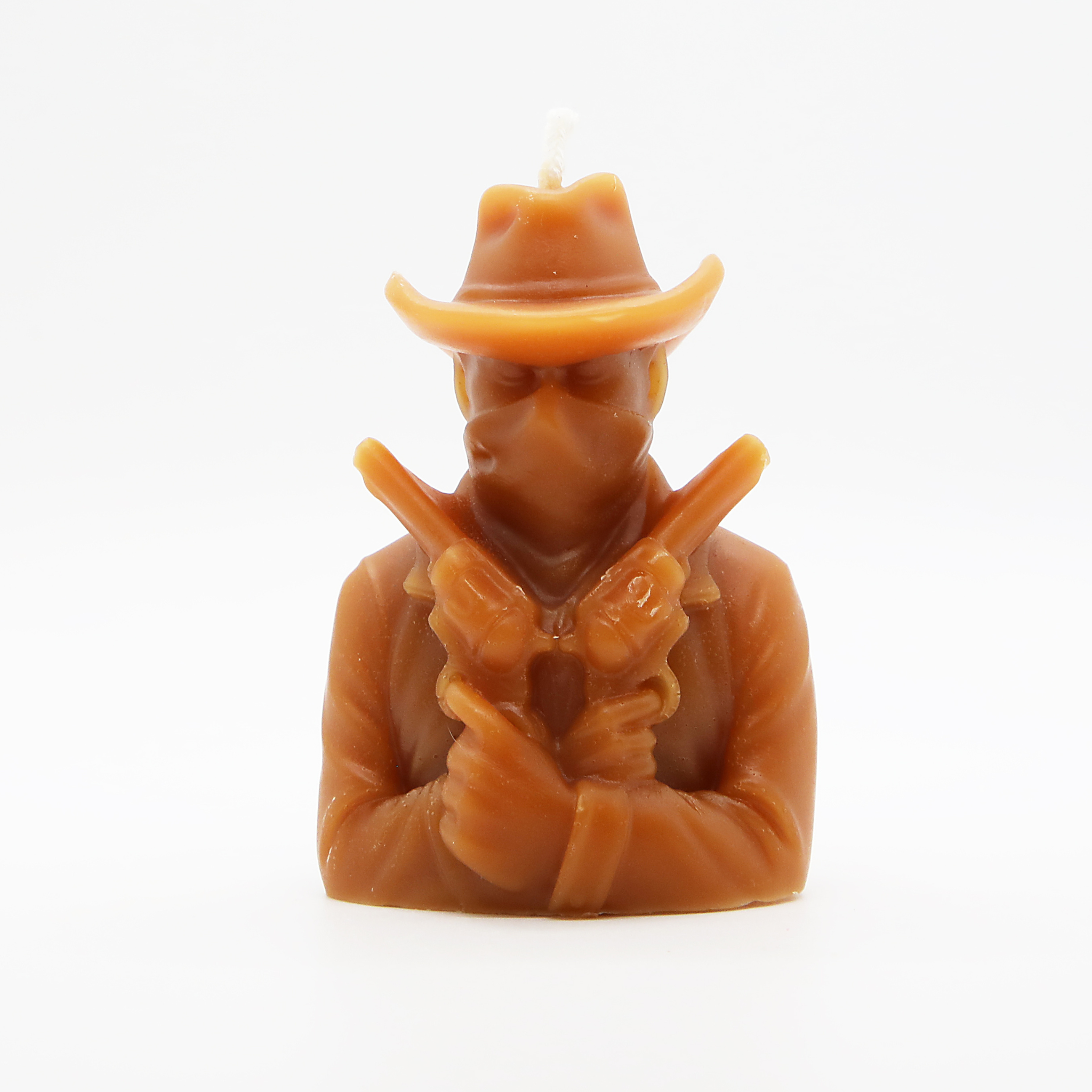 Cowboy Beeswax Candle