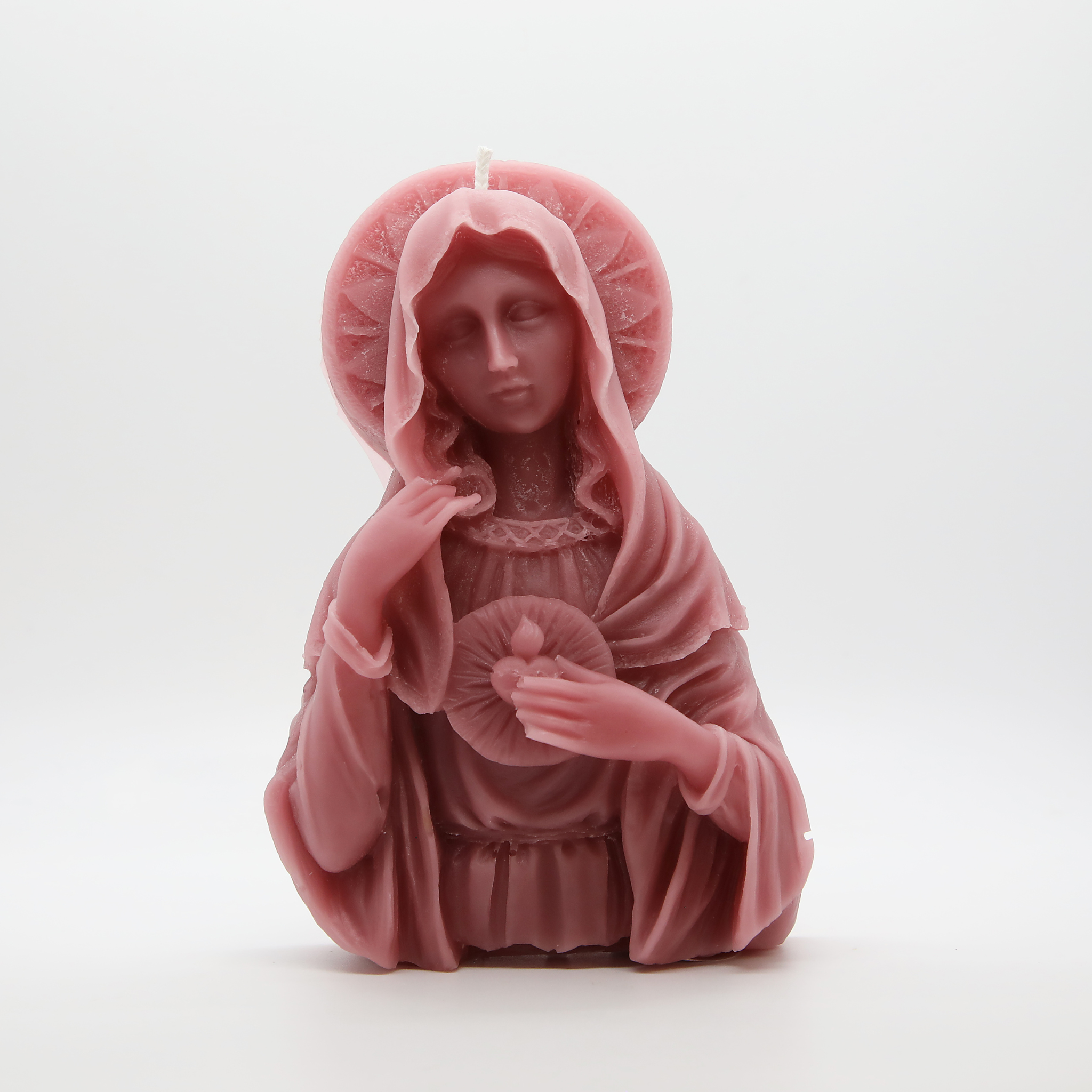 Mary Beeswax Candle