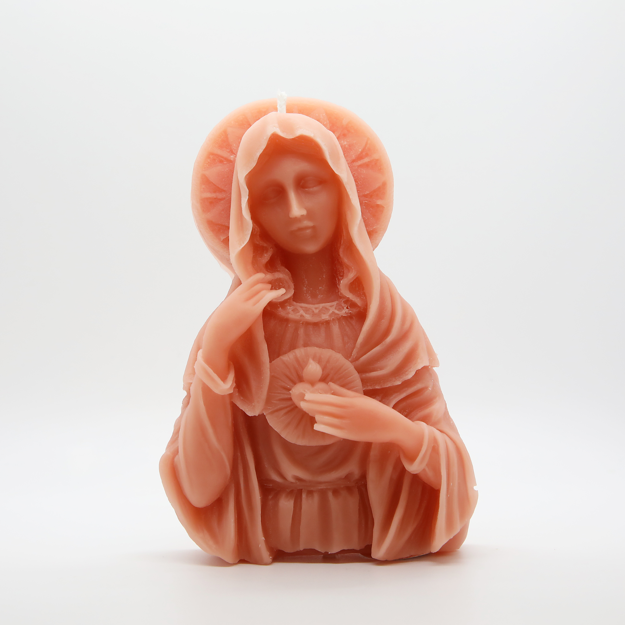 Mary Beeswax Candle